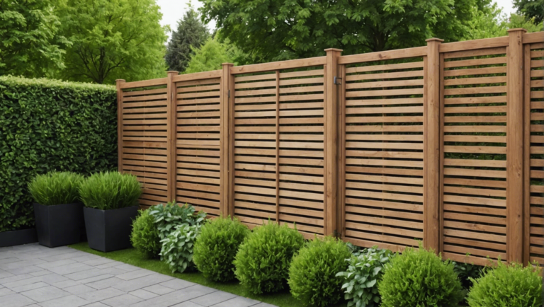 découvrez comment choisir le meilleur brise-vue en bois pour votre jardin et profitez d'un espace extérieur harmonieux grâce à nos conseils pratiques.