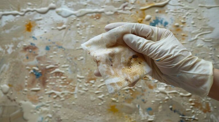 Comment enlever une tache de peinture incrustée ?
