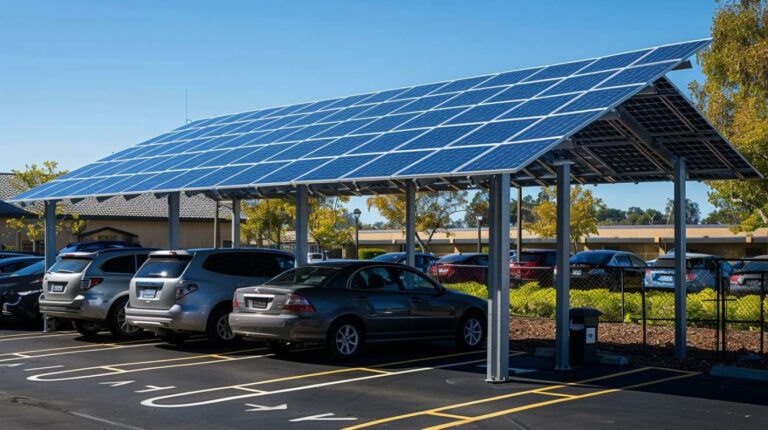 Les avantages financiers du carport solaire