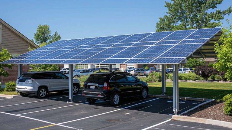 Carports solaires : la transition énergétique