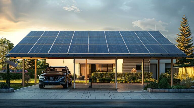 Carports solaires pour les particuliers : une solution écologique et économique
