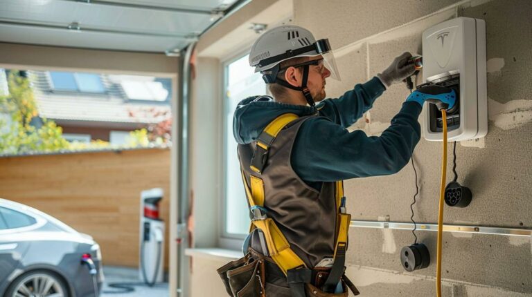 Comment installer une borne de recharge dans un garage ?