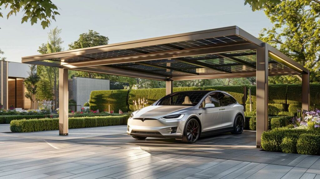 Découvrez notre carport solaire haut de gamme
