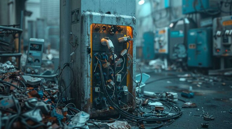 La fin de vie des bornes de recharge : enjeux du recyclage