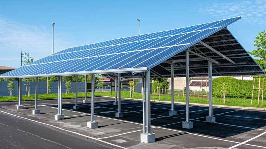 L’installation d’un carport solaire