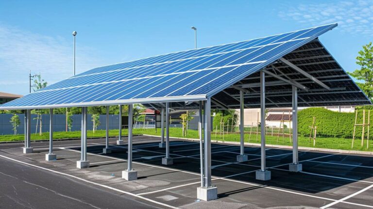 L’installation d’un carport solaire