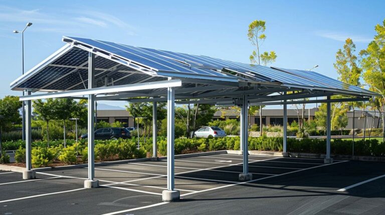 Optimisez votre espace avec un carport solaire
