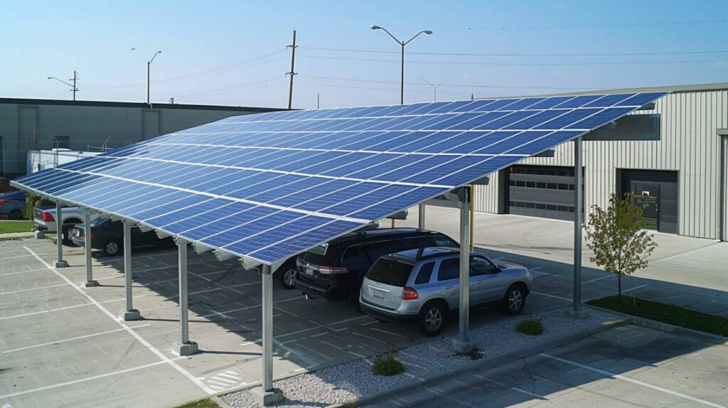 Problèmes des carports solaires