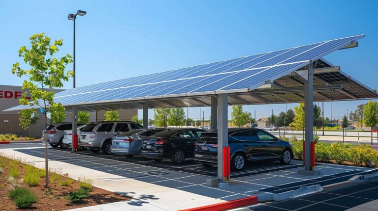 Carport solaire : une solution innovante par EDF
