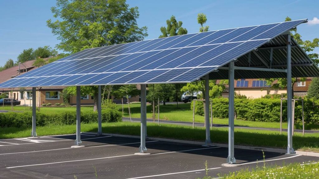 Les atouts des matériaux pour les carports solaires