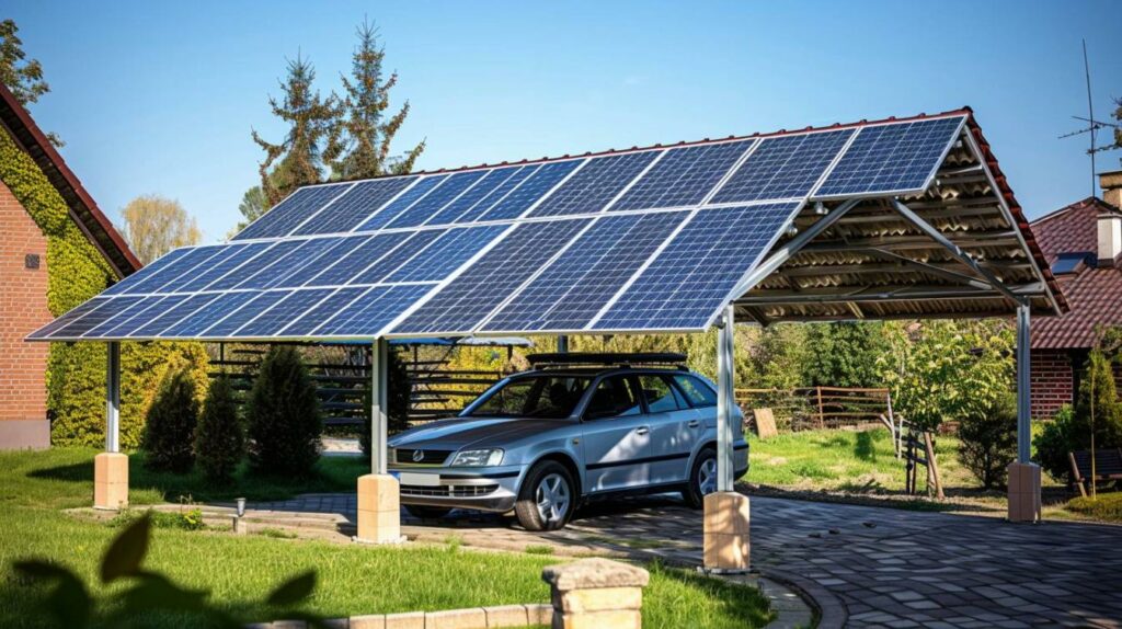 Optimisez votre espace avec des carports solaires hybrides